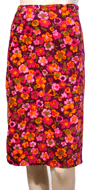 Adorable 60s Velveteen Skirt