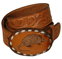 Vintage Belt w/ Tony Lama Buckle