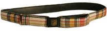 1950s-60s Madras Plaid Belt