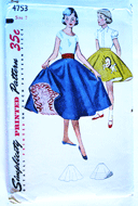 Vintage Children's Circle Skirt Pattern