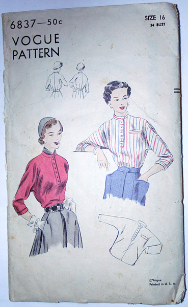 Vogue Blouse Pattern