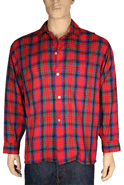 Vintage Plaid Sport Shirt