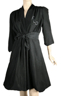 1930s Satin Salon Coat
