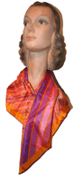 1960s Silk Scarf
