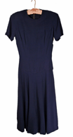 Elegant 1940s Cocktail Dress