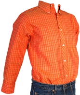 1960s Plaid  Shirt