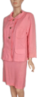 Mod 60s Pink Linen Suit