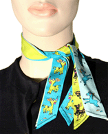 Vintage Tri Tie Scarf