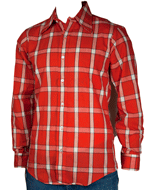 Vintage Plaid Sport Shirt