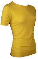 1970s Scoopneck Skinny Rib Top