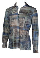 70s Photoprint Disco Shirt
