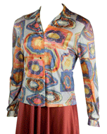 Vintage Disco Blouse