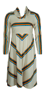 Seventies Mod Space Age Dress