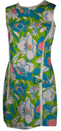 1960s Mod Mini Tennis Dress / Romper