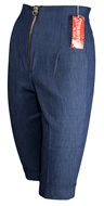 60s Stretch Denim Clamdiggers