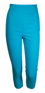 Wild 1960s Stretch Capri Pants