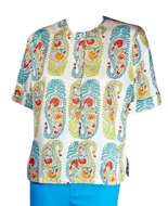 Stunning 60s Resort Blouse