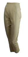 Vintage High Waist Twill Capri's