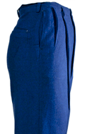 1930s Royal Blue Tweed Slacks