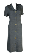 1940s Satin Shirtmaker
