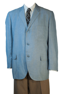 1960s Mod Men's Sharkskin Blazer