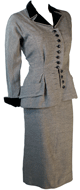 1940s New Look Fitted Suit