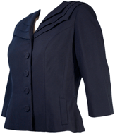 1950s Fitted Gabardine  Jacket
