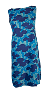 1960s Lauhala Hawaiian Shift Dress