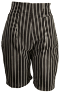 Fifties Cinch Back High Waist Shorts