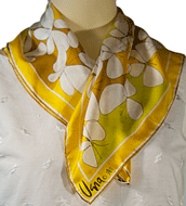 Vintage Vera Silk Scarf 