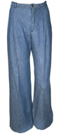 1970s Denim Slacks
