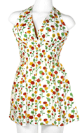 Vintage Halter Mini Dress