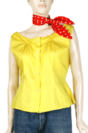 1950s Pin-up Girl Blouse