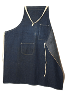 Vintage Blue Denim Apron