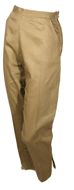 1950s Khaki Vintage Capri's