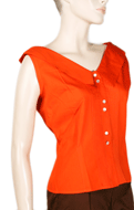 1950s Pin-up Girl Blouse