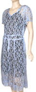 1950s Lace Cocktail Dress