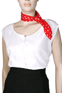 1950s Pin-up girl Blouse