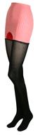 Early 1960s Tights with Girdle Top