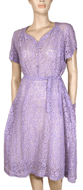 1940s Vintage Lace Dress