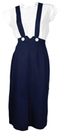 Vintage Pencil Skirt with Suspenders
