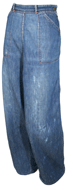 Vintage 1940s High Waist Jeans