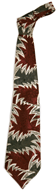 1950s Vintage Jungle Print Tie