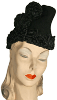 Vintage 40s Cloche
