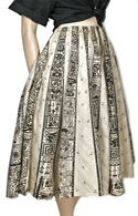 1950s Mexican Circle Skirt