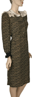 70s Silk Cocktail Dress