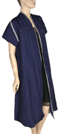 1940s Satin Duster Coat
