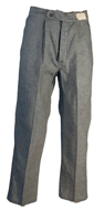 1950s Chambray Casual Slacks