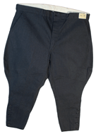 1930s Sweet-Orr Black Chambray Riding Pants