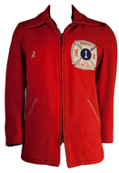Vintage Firemen's Wool Jacket